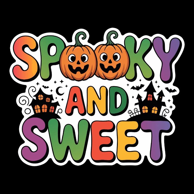 Halloween effrayant et doux