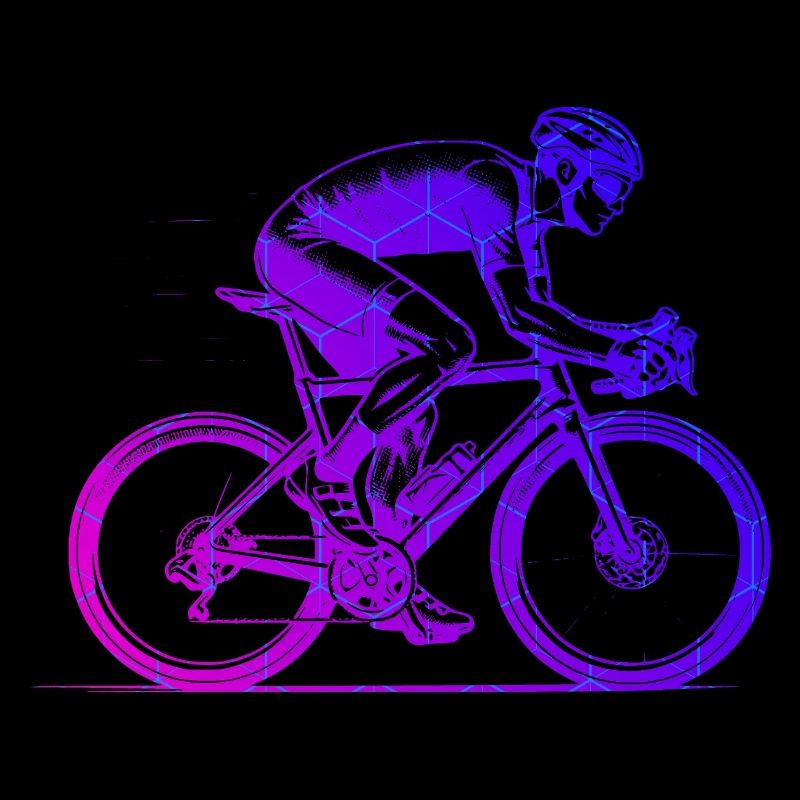 Graphique vélo de route pour vélo de route