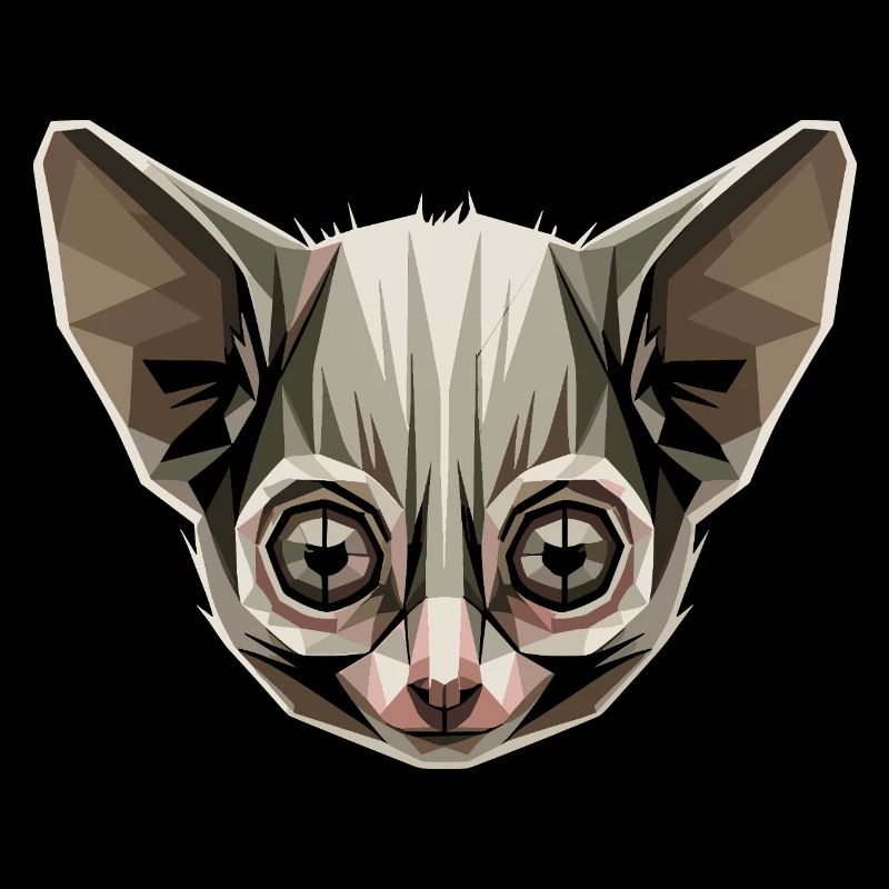 Galago Buisson Bébé Singe Galagos Singe Mignon Galago