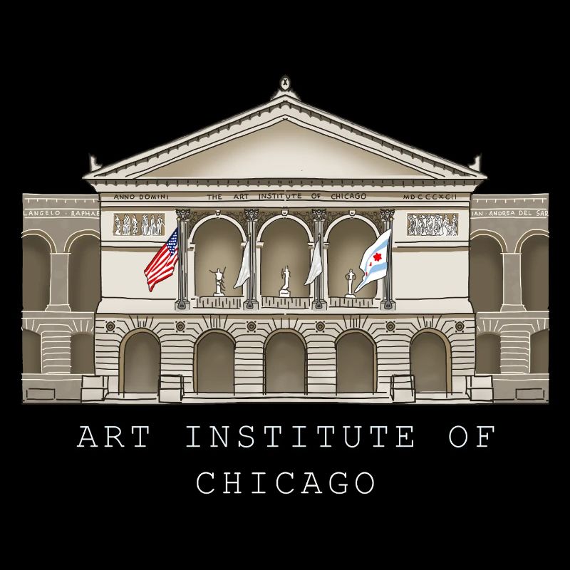 Chicago, musée d’art dessiné à la main