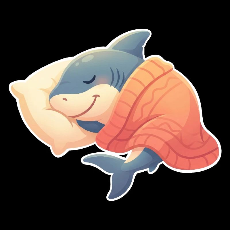 Le requin dort