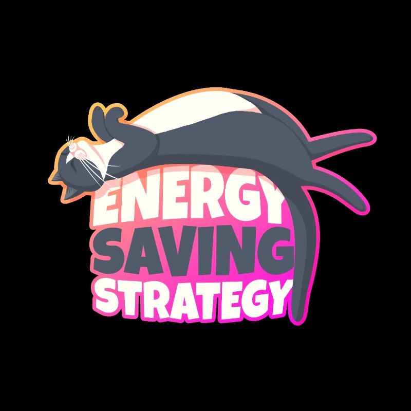 Energy Saving Strategy Cat