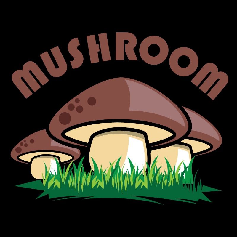 mushroom mushroom mushroom comic symbol meadow forest graphic