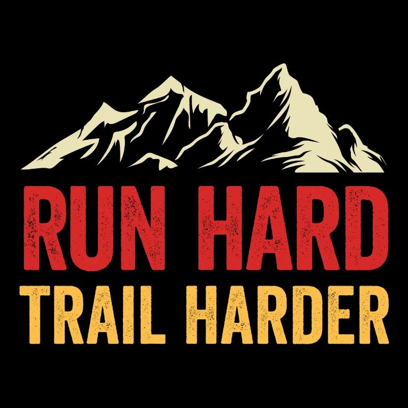 Courez fort. Trail plus difficile