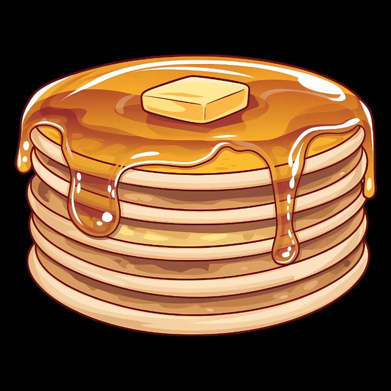 Sweet Classic Pancake Stack