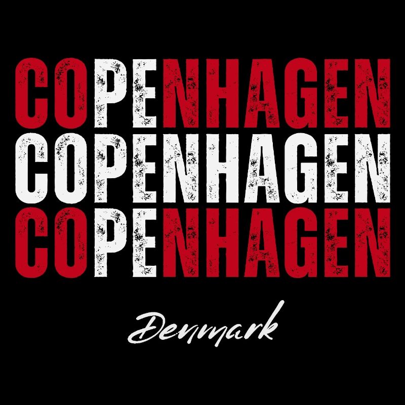 Copenhague Danemark, souvenir de Copenhague