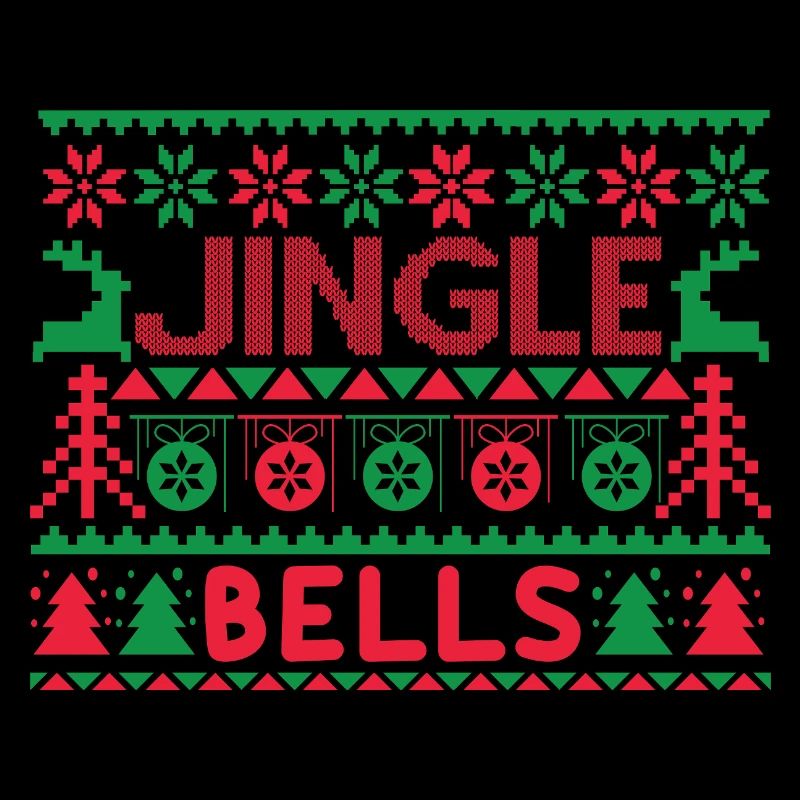 Hässlicher Pullover - Jingle Bells Strickanleitung