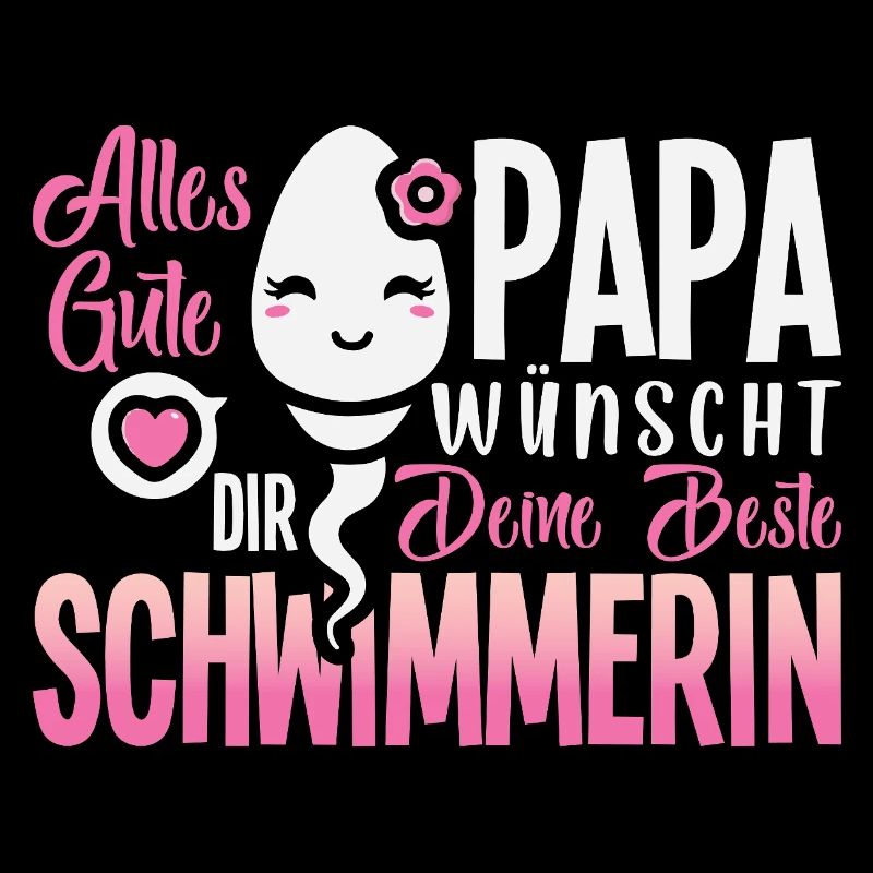 Alles Gute Papa wünscht dir dein bester Schwimmer