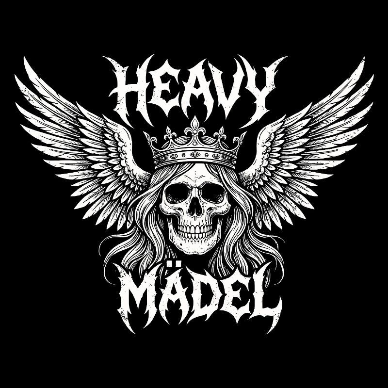 Heavy Girl – Conception de piano à queue Rock & Metal