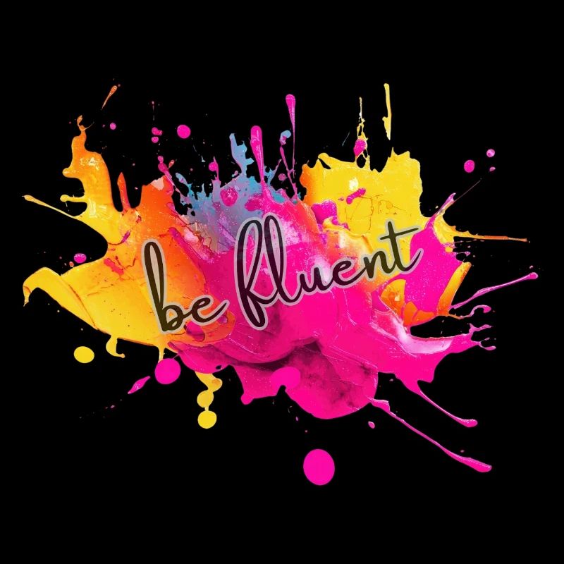 Éclaboussure de couleur Be Fluent