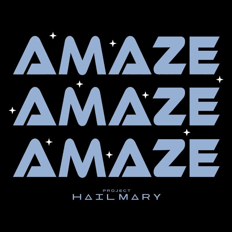 Amaze Amaze Amaze - Sci-Fi Typography Art