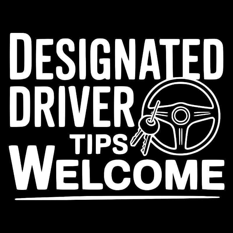 Designated Driver Tips Welcome