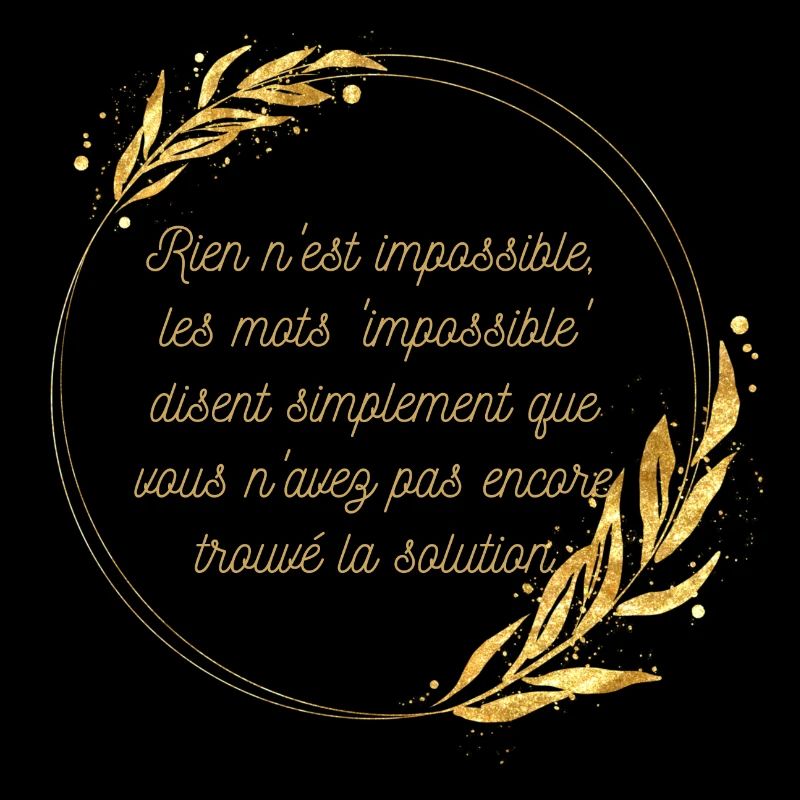 Impossible n'est pas Solution