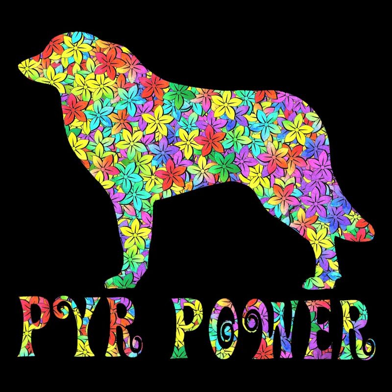 Pyrenean mountain dog, fully customizable as desired