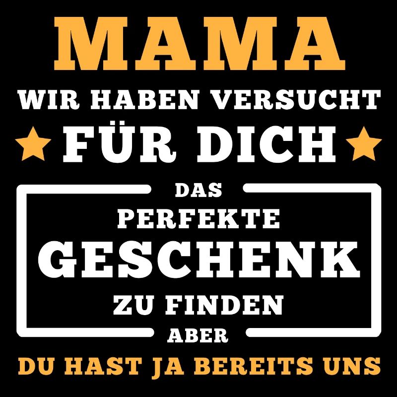 Mama Mami Muttertag perfekte Geschenk deine Kinder