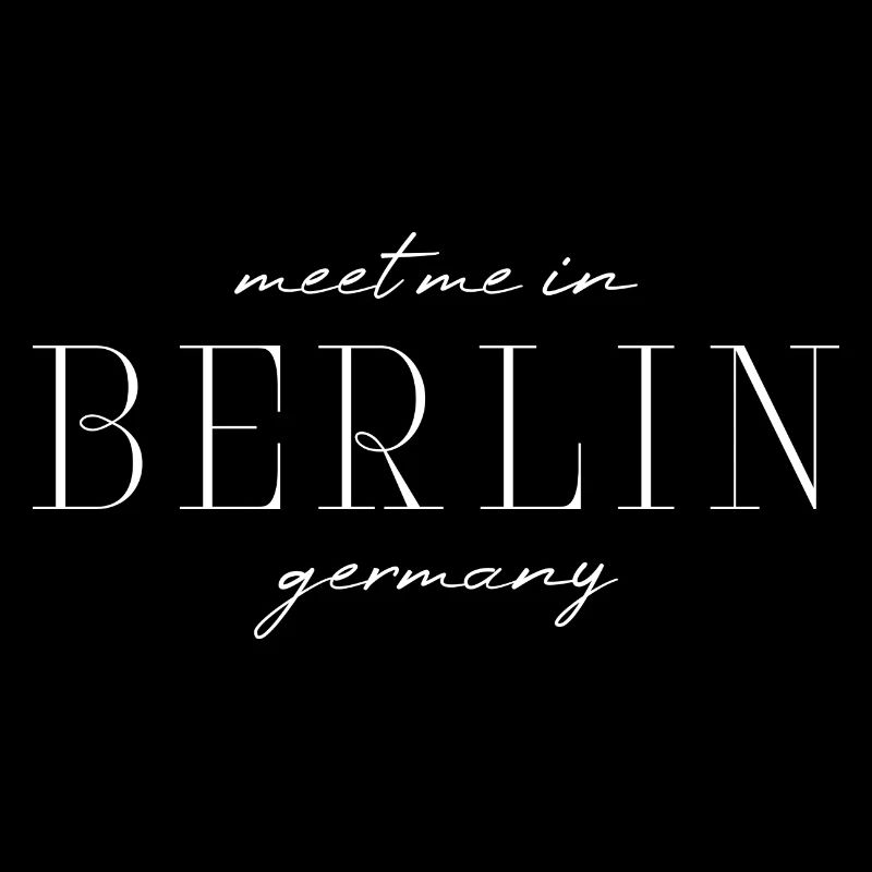 T-shirt Berlin : tendance, vivant, unique