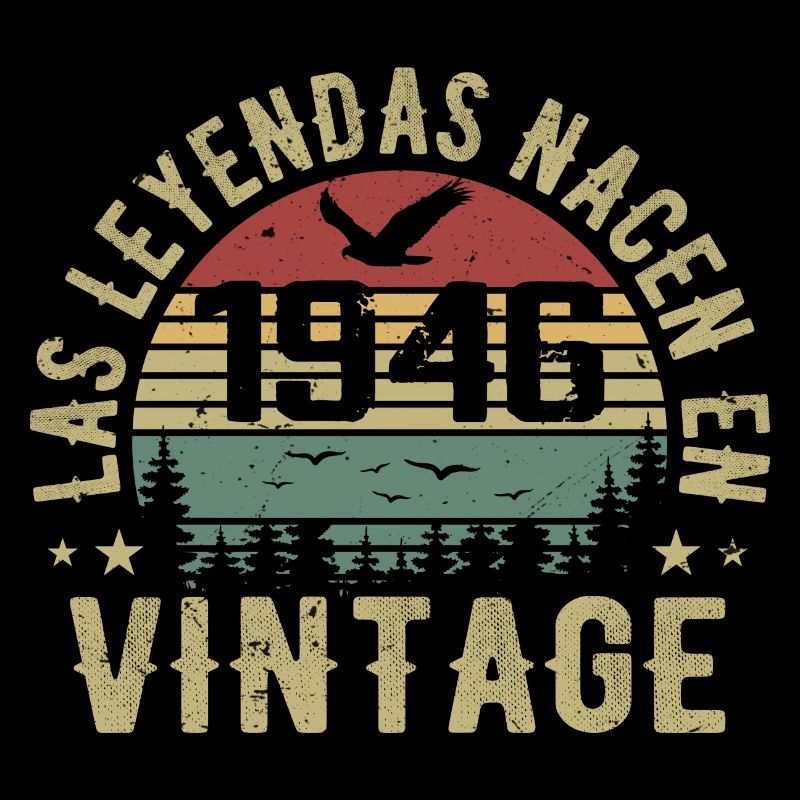 Les légendes sont nées 1946 Cadeau d’anniversaire 1946