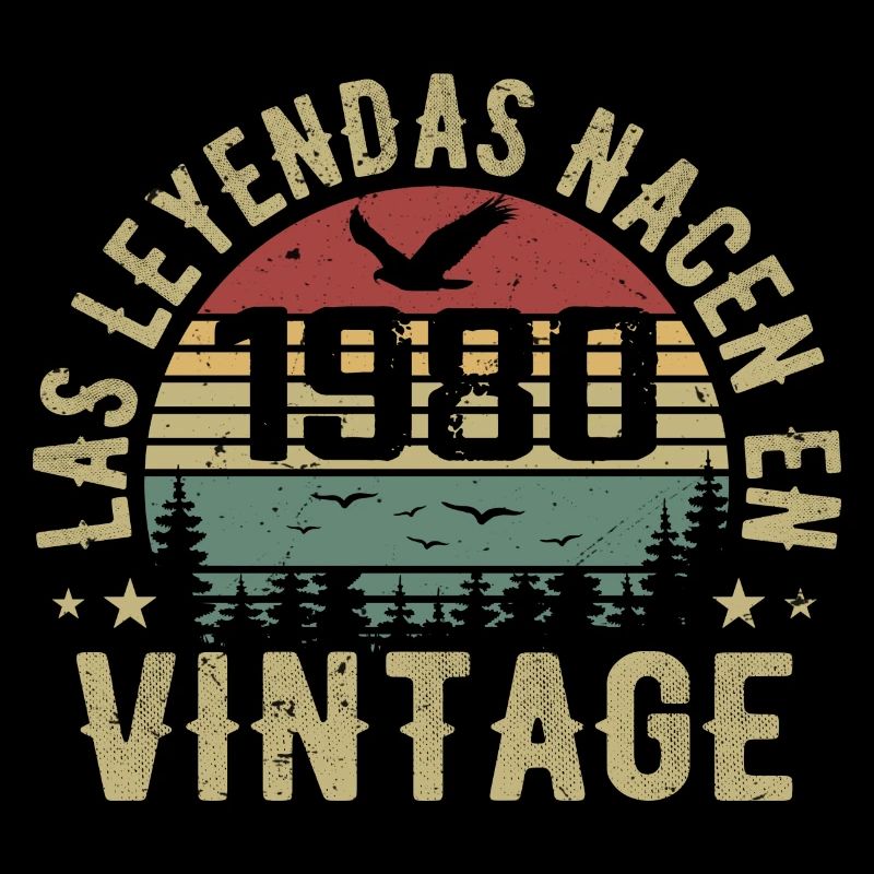 Legenden werden geboren 1980 Geburtstagsgeschenk 1980