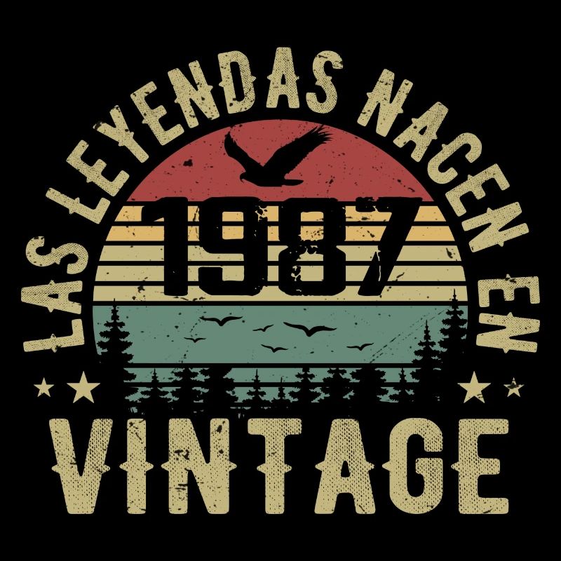 Legends are born 1987 Birthday Gift 1987