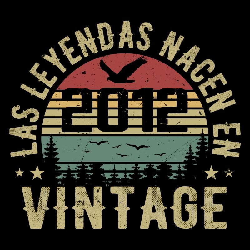 Legenden werden geboren 2012 Geburtstagsgeschenk 2012