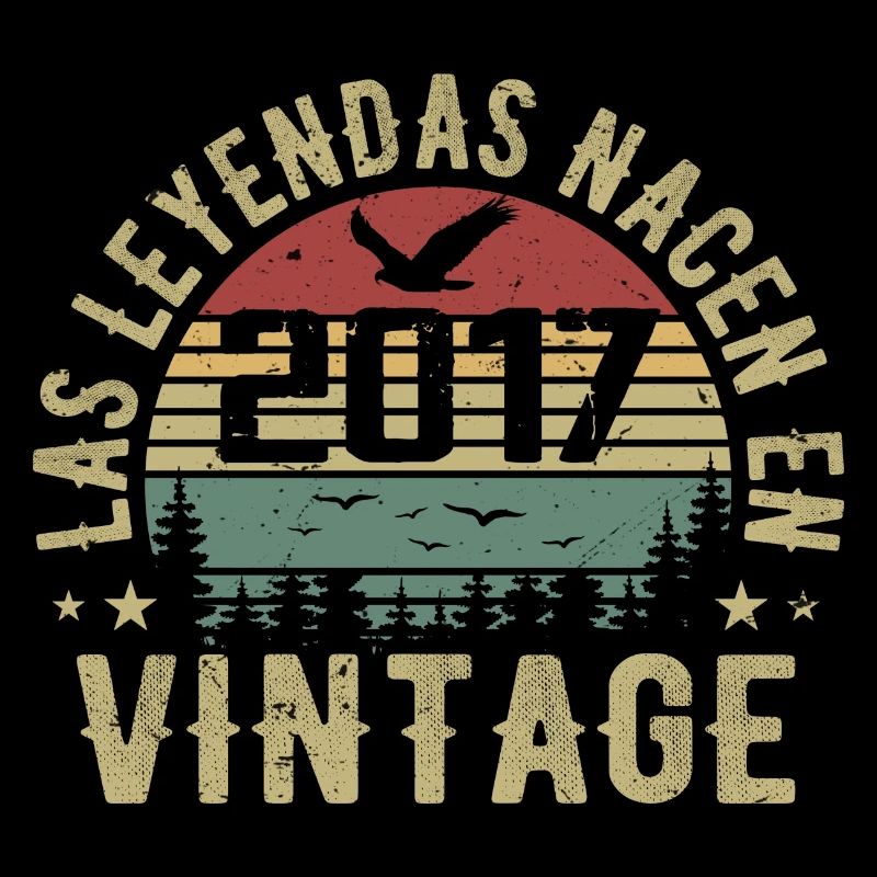 Legenden werden geboren 2017 Geburtstagsgeschenk 2017