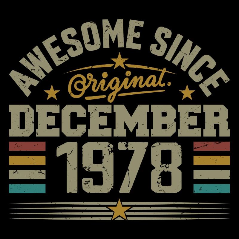 Dezember 1978 - Dezember 1978 Geburtstagsgeschenk