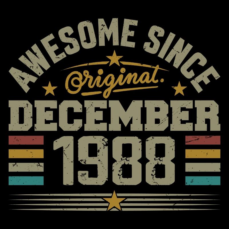 Dezember 1988 - Dezember 1988 Geburtstagsgeschenk