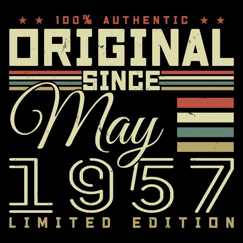 Mai 1957 Geburtstagsgeschenk, Mai 1957 Geschenk