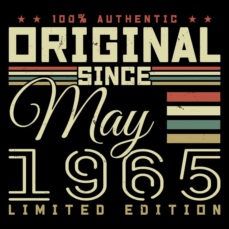 Cadeau Anniversaire Mai 1965, Gift May 1965