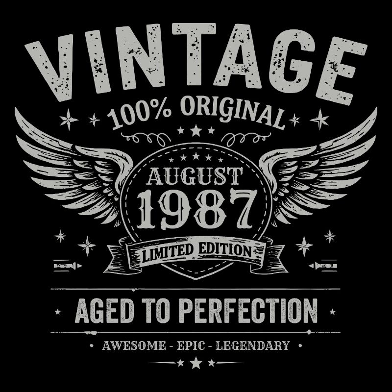 Né en Août 1987, Construit Août 1987 - August 1987