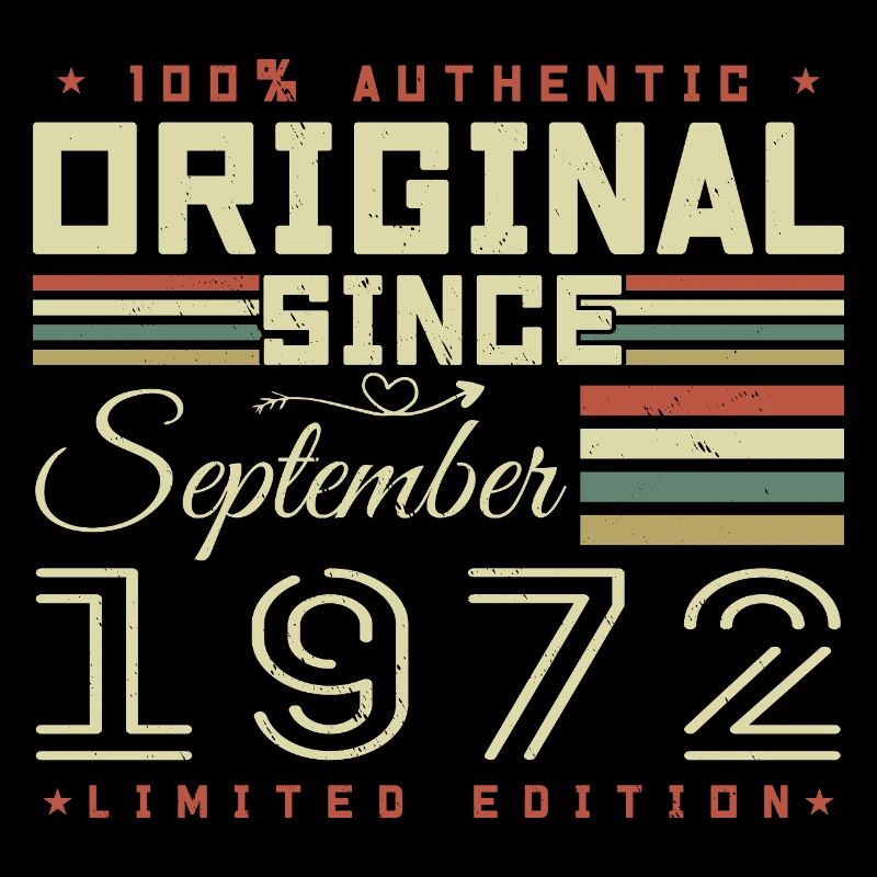 September 1972 September 53rd Anniversary Limited Edition