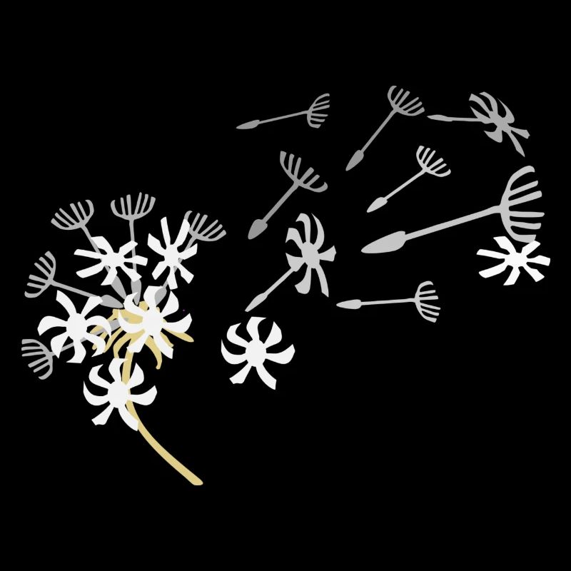 Pusteblume Samenflug Design