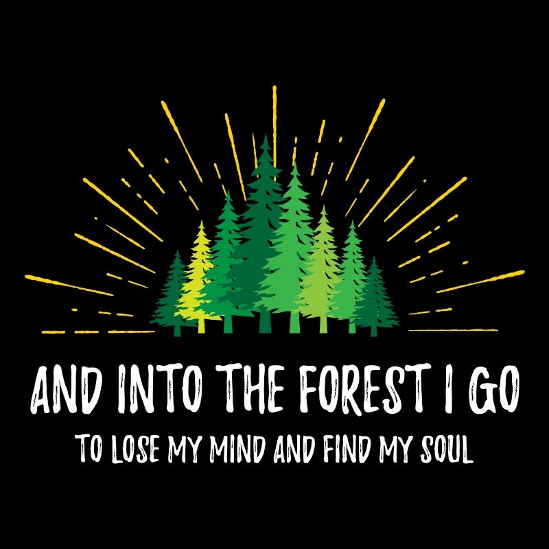 Und in den Wald gehe ich