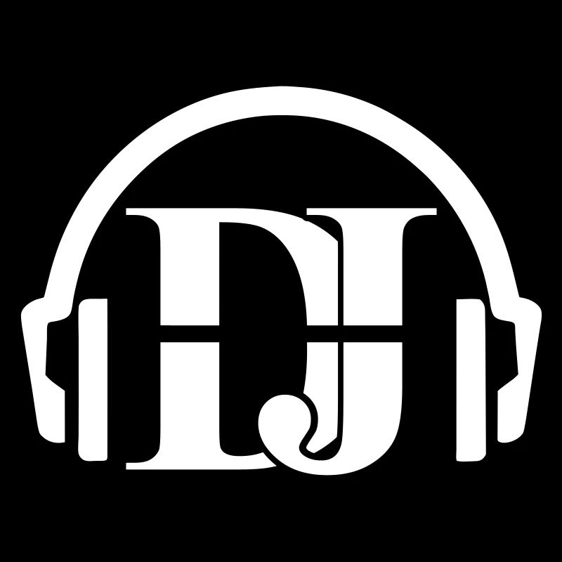 DJ Techno Design Headphones and DJ