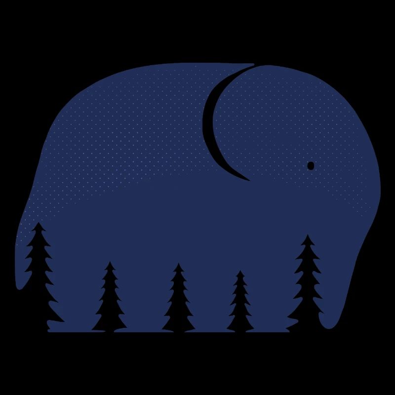 An elephant or a forest in this Fun Optical Illusi