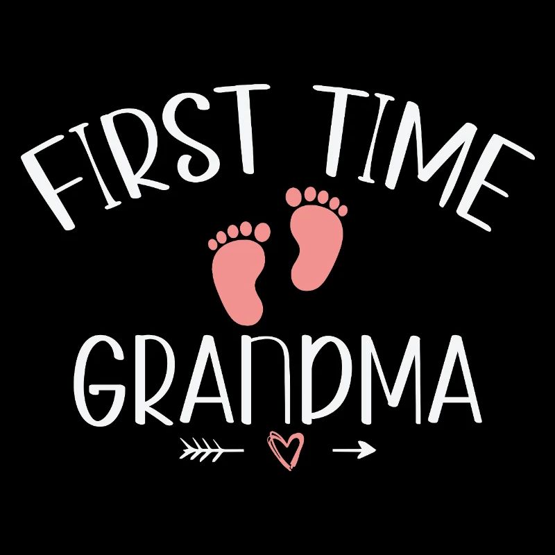 Zum ersten Mal Oma werdende Großmutter