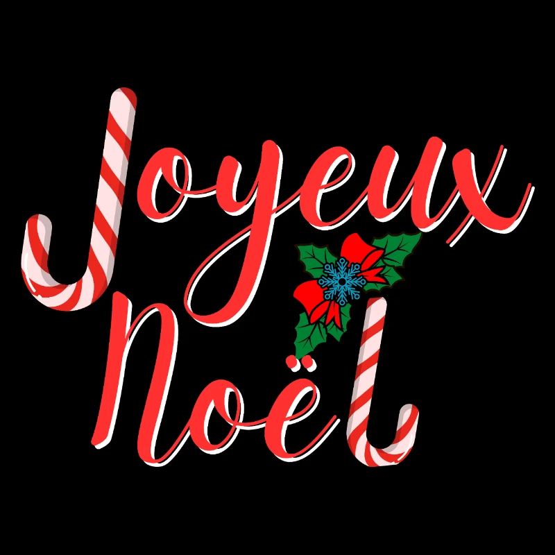 Merry Christmas Typography Festive Candy Cane