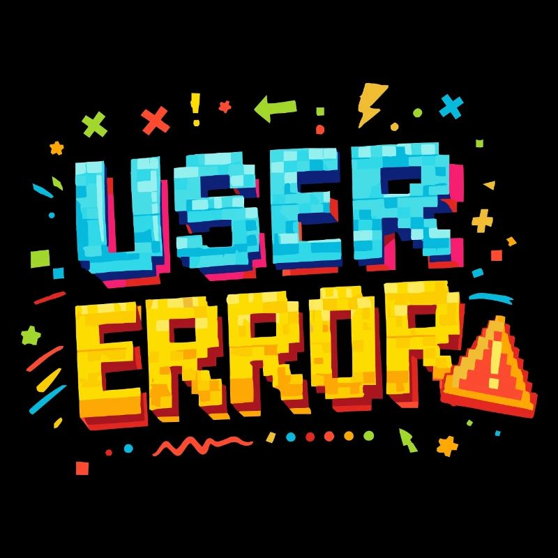 User Fehler Pixelkunst