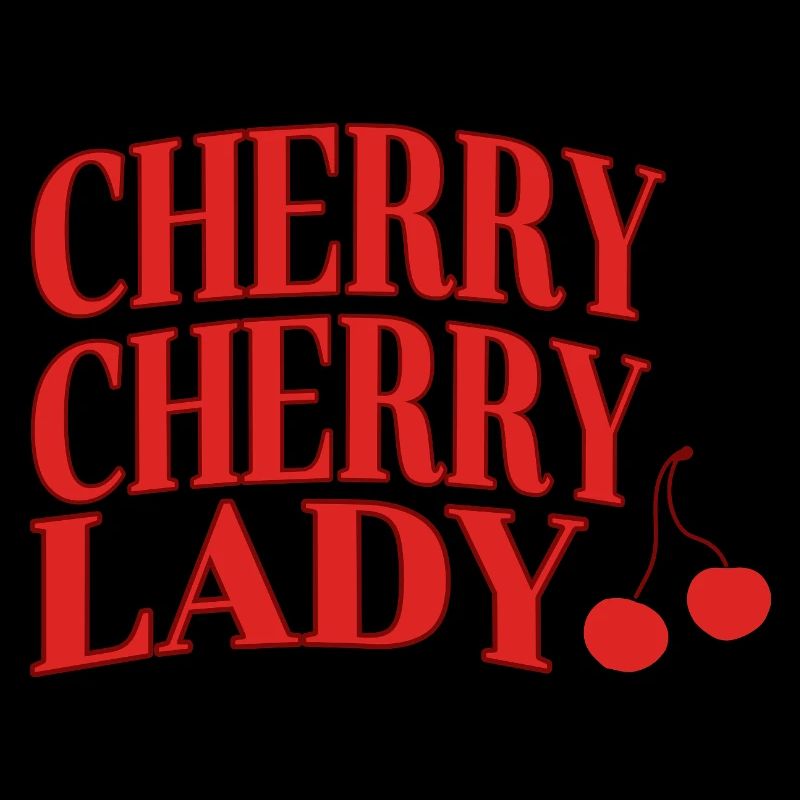 Cherry Lady Retro Script Typography
