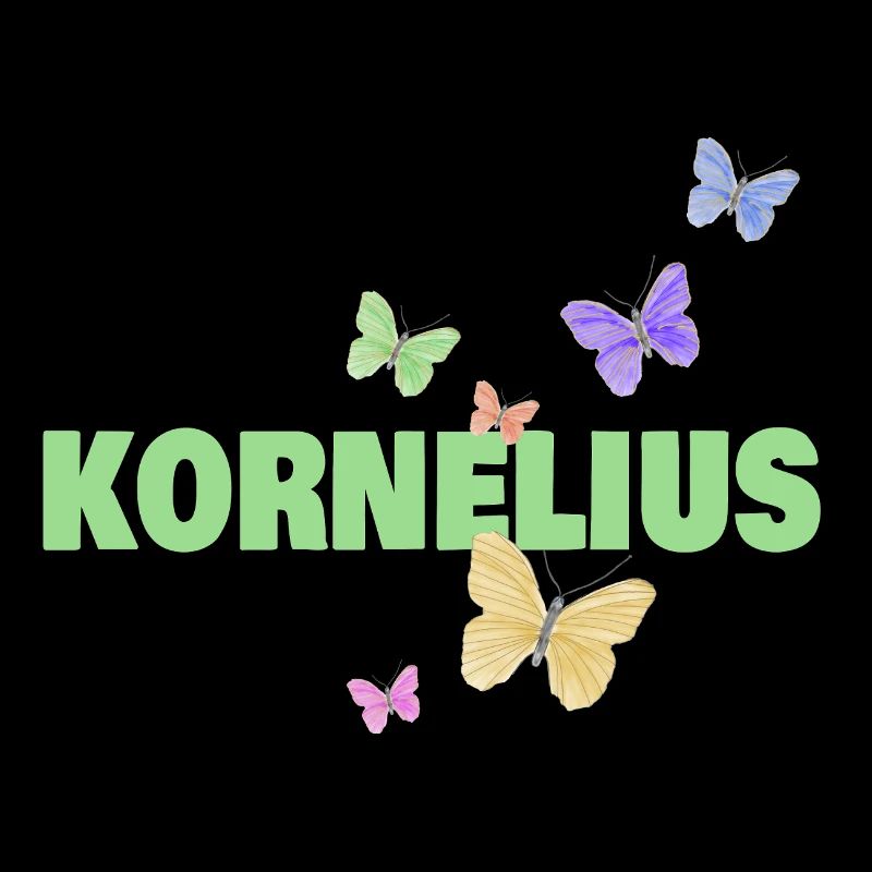 Cornelius avec des papillons