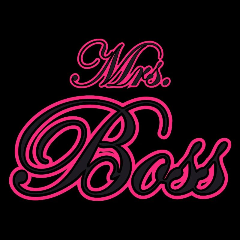 Mrs Frau Chefin Ehefrau Geschenk