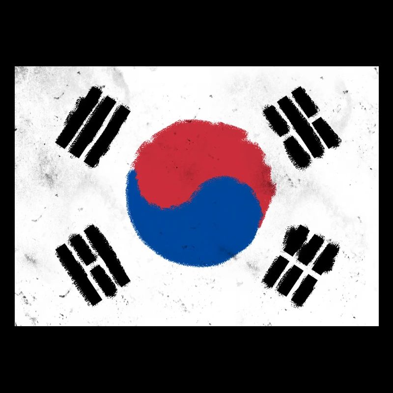 Drapeau de la Corée du Sud
