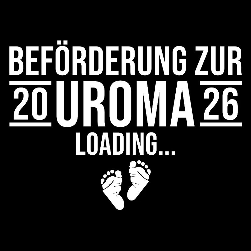 Uroma 2026 loading - Werdende Urgroßmutter