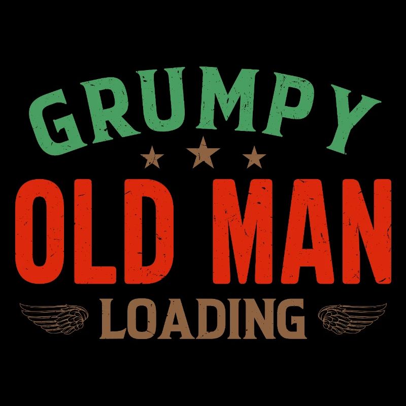 Grumpy Old Man Loading Shirt