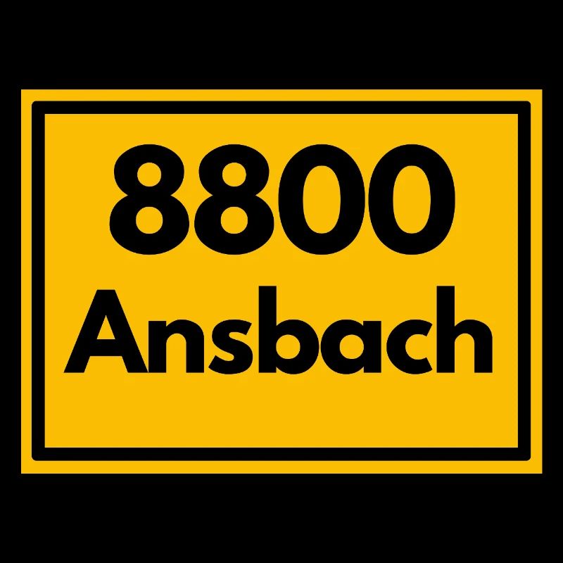 ANCIEN CODE POSTAL RETRO 8800 ANSBACH FRANKEN