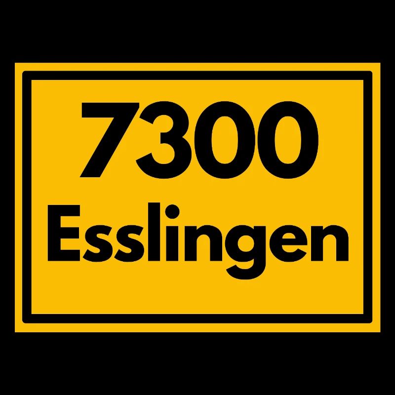 ANCIEN CODE POSTAL RÉTRO 7300 ESSLINGEN SCHABEN