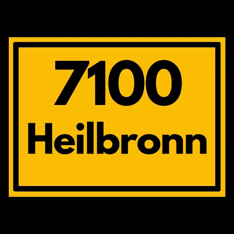 ANCIEN CODE POSTAL RÉTRO 7100 HEILBRONN KILIAN