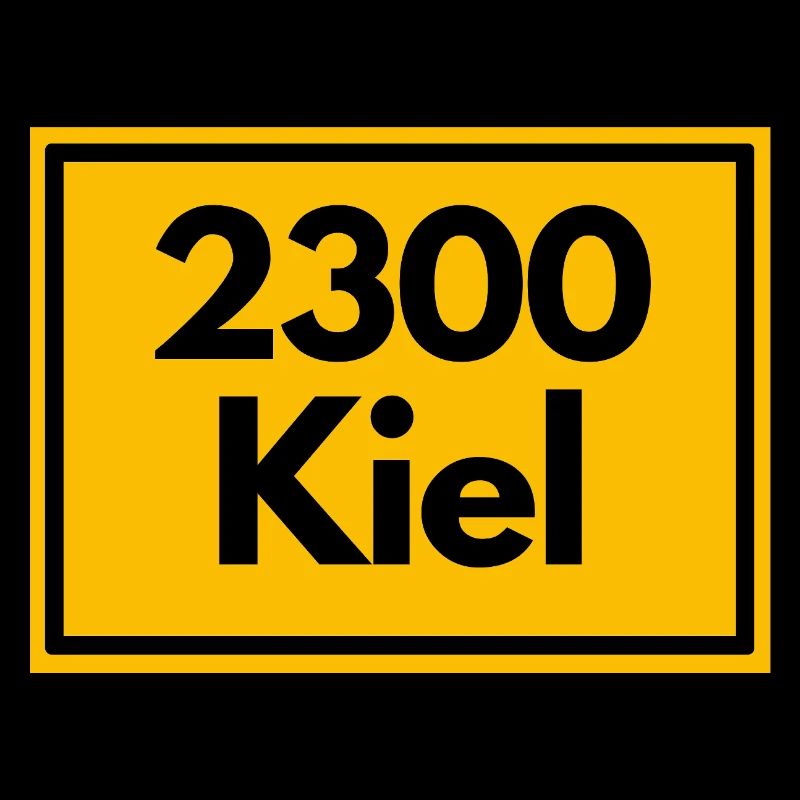 OLD POSTCODE ZIP CODE 2300 KIEL CITY BY THE SEA