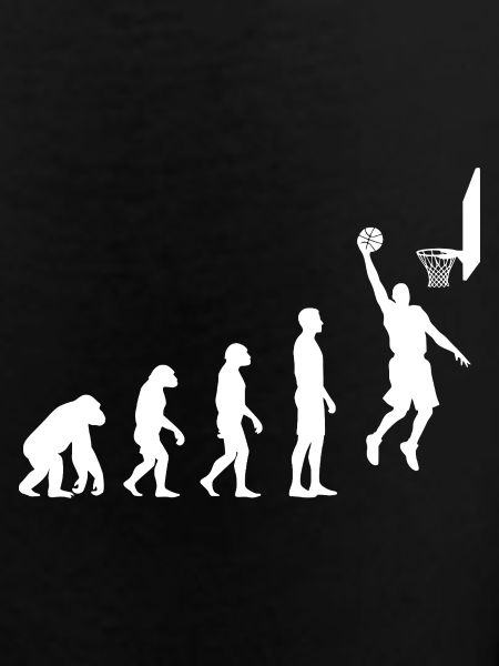 Basketball Dunk Evolution Motif