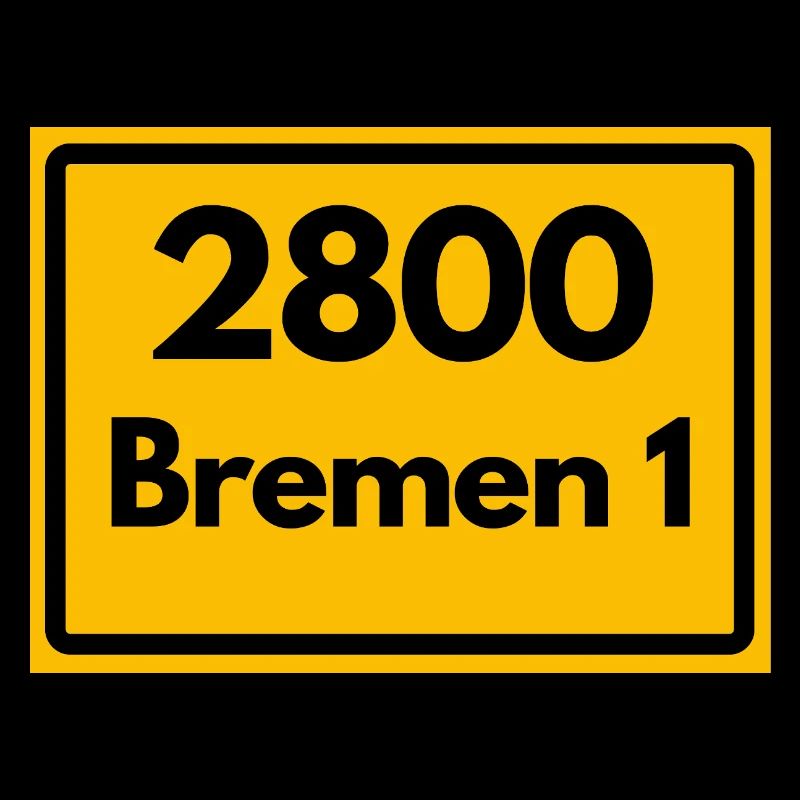 OLD POSTCODE POSTCODE RETRO 2800 BREMEN 1 – HANSE